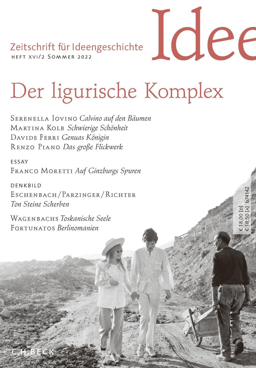 Cover: 9783406784323 | Zeitschrift für Ideengeschichte Heft XVI/2 Sommer 2022 | Broschüre