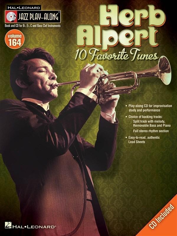 Cover: 9781458437037 | Herb Alpert - Jazz Play-Along Volume 164 Book/Online Audio | Whigham