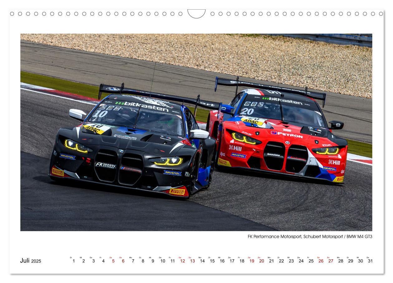 Bild: 9783383836121 | Bayern Power beim GT Masters (Wandkalender 2025 DIN A3 quer),...