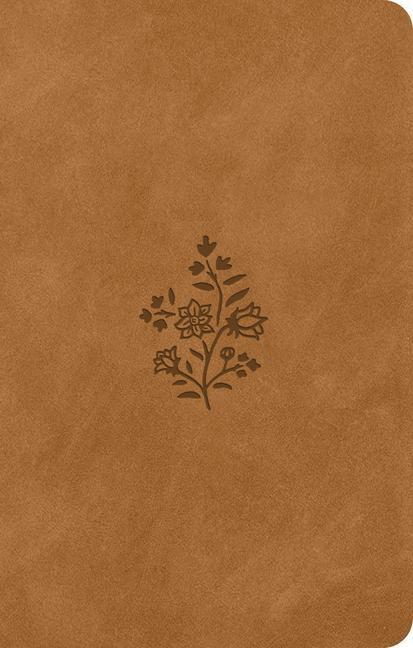 Cover: 9781433593116 | ESV Premium Gift Bible (Trutone, Nubuck Caramel, Wildflower Design)