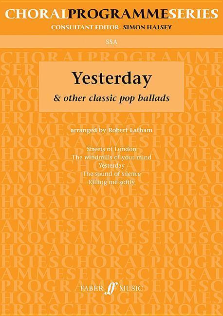 Cover: 9780571518234 | Yesterday &amp; Other Classic Pop Ballads | Taschenbuch | Einzelstimme