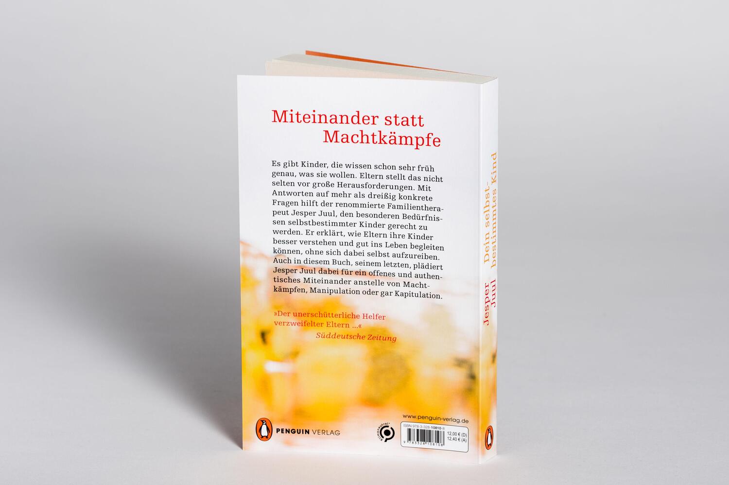 Bild: 9783328108108 | Dein selbstbestimmtes Kind | Jesper Juul | Taschenbuch | 192 S. | 2022