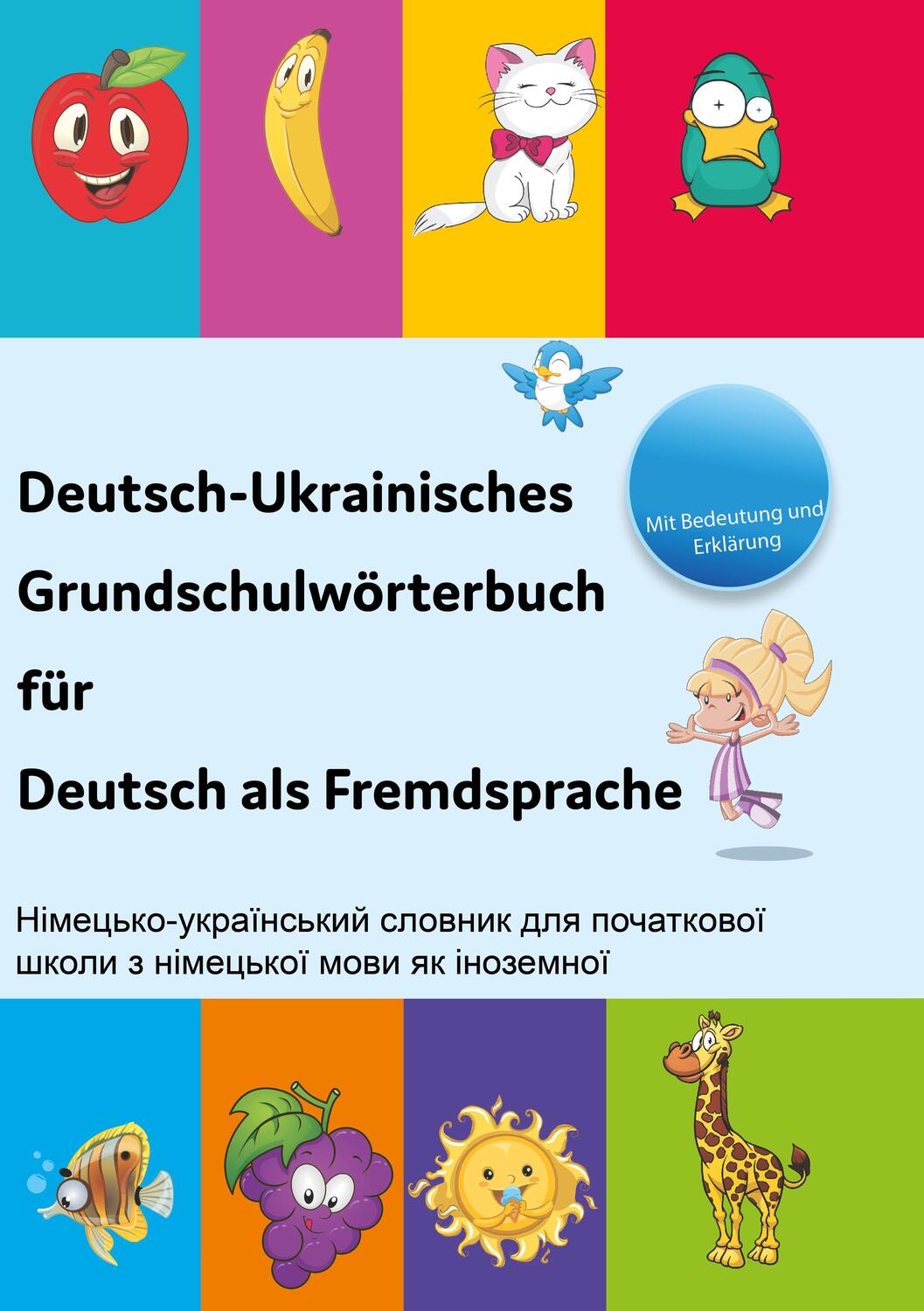 Cover: 9783962134808 | Deutsch-Ukrainisches Grundschulwörterbuch für Deutsch als Fremdsprache