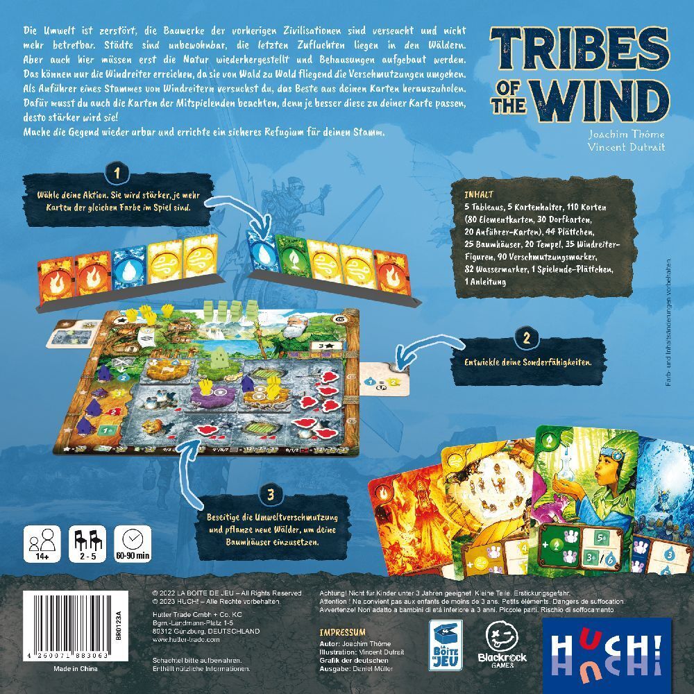 Bild: 4260071883063 | Tribes of the Wind | Joachim Thôme | Spiel | Karton | 883063 | Deutsch
