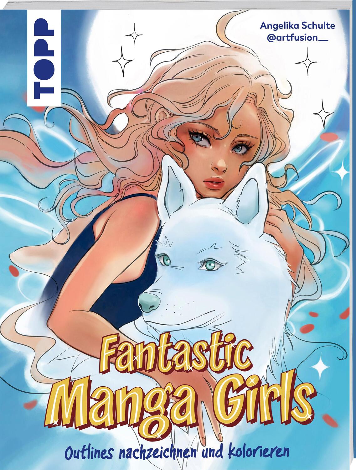 Cover: 9783735880789 | Fantastic Manga Girls | Outlines nachzeichnen und kolorieren | Schulte