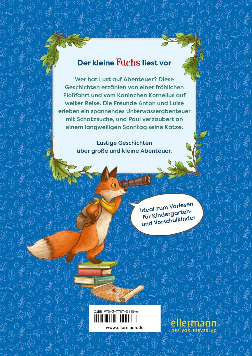 Rückseite: 9783770701186 | Der kleine Fuchs liest vor | Lustige Abenteuer-Geschichten | Göpfrich