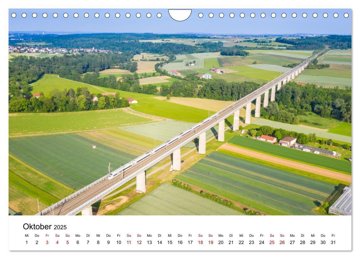 Bild: 9783435035564 | Eisenbahn in Deutschland (Wandkalender 2025 DIN A4 quer), CALVENDO...