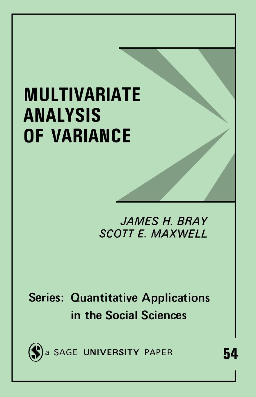 Cover: 9780803923102 | Multivariate Analysis of Variance | James H. Bray (u. a.) | Buch