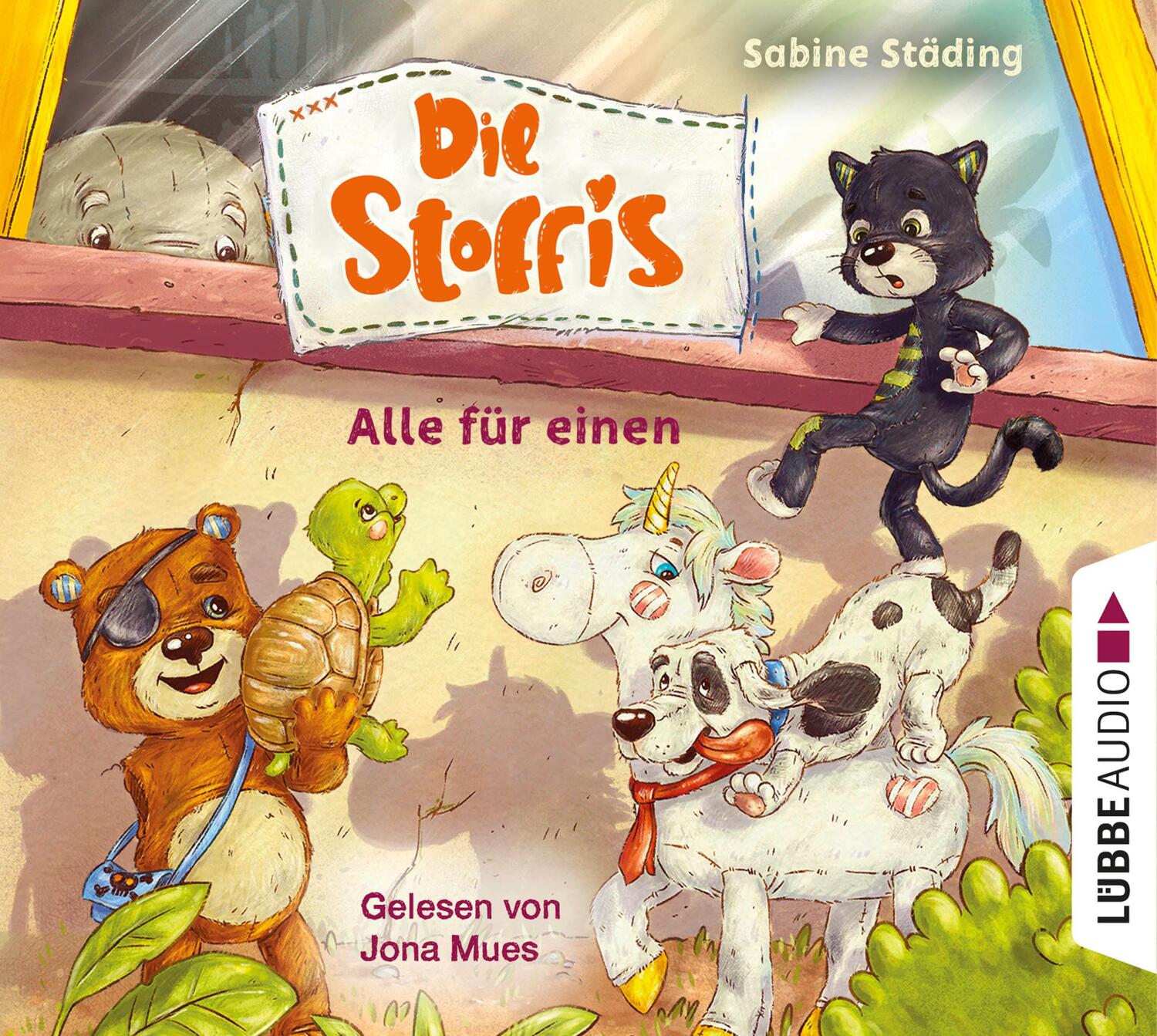 Cover: 9783785784693 | Die Stoffis - Alle für einen | Teil 2. | Sabine Städing | Audio-CD
