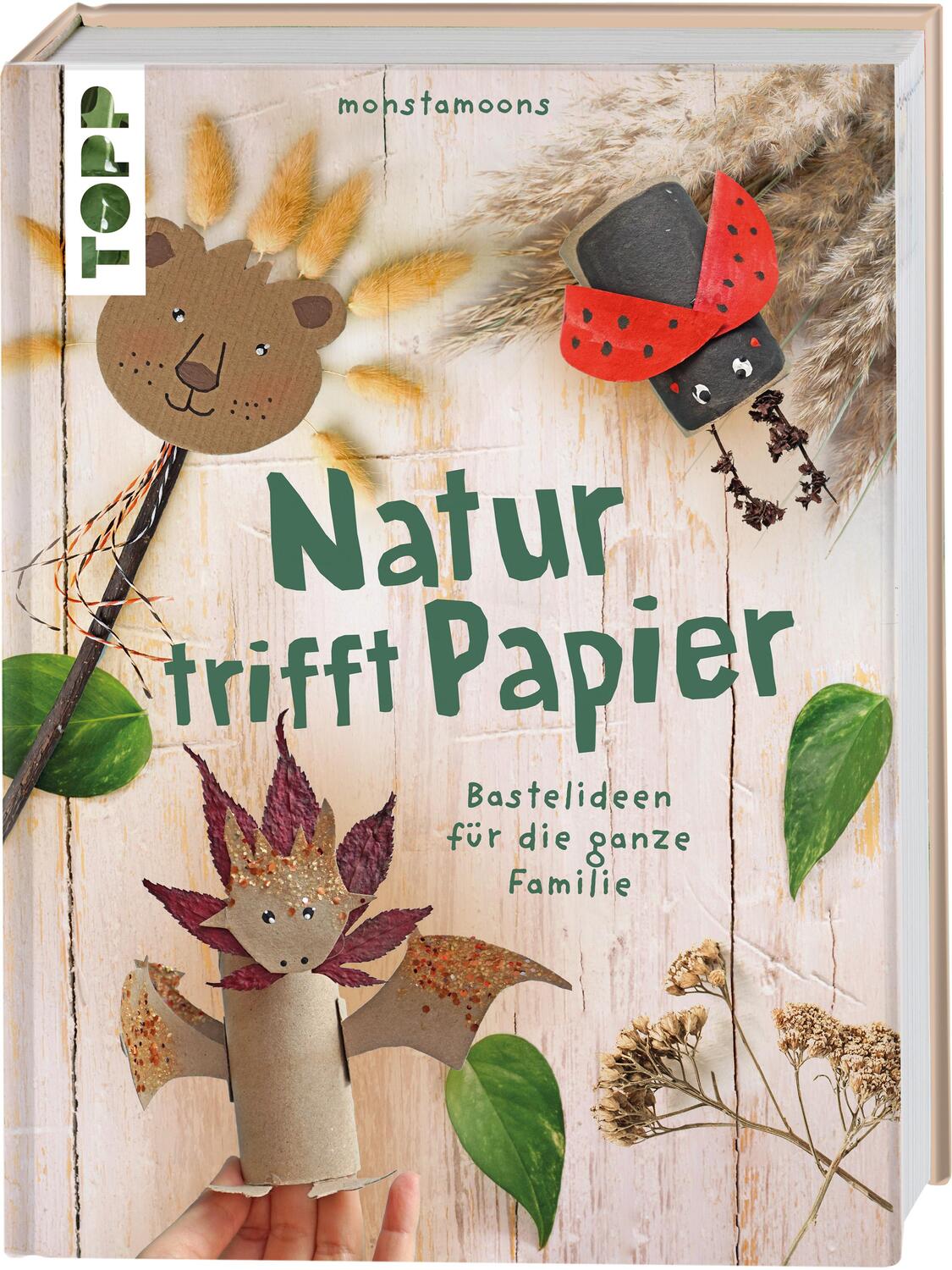 Cover: 9783735890863 | Das Natur- und Papier-Bastelbuch | Monstamoons | Buch | 112 S. | 2023