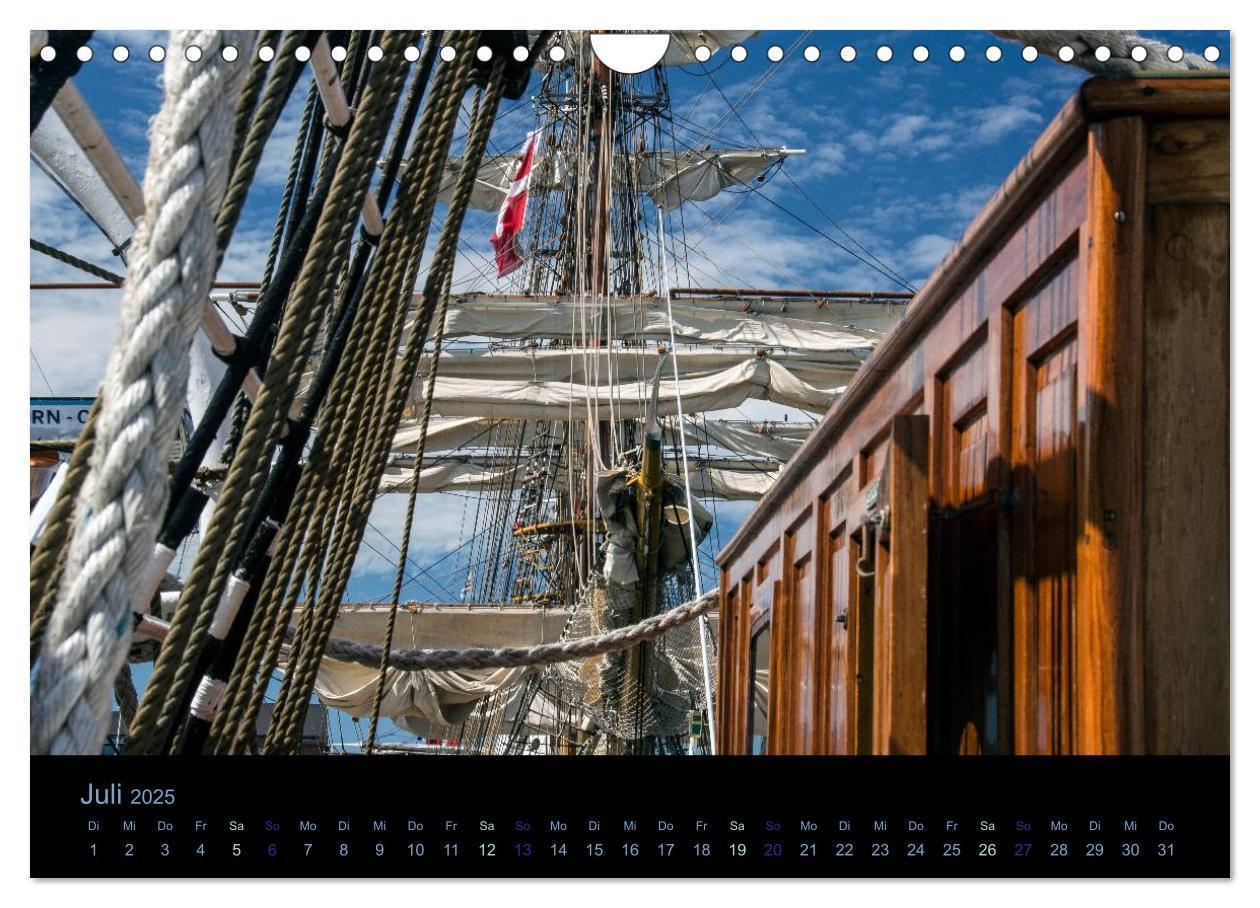 Bild: 9783435572090 | Segelschiffe - Maritime Details (Wandkalender 2025 DIN A4 quer),...