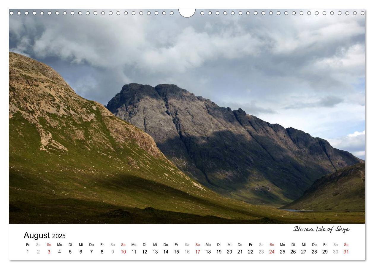 Bild: 9783435730841 | Wildes Schottland 2025 (Wandkalender 2025 DIN A3 quer), CALVENDO...