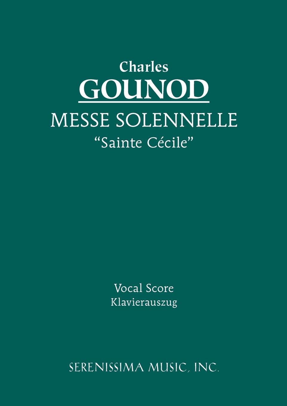 Cover: 9781932419351 | Messe Solennelle 'Ste. Cécile' | Vocal score | Taschenbuch | Paperback