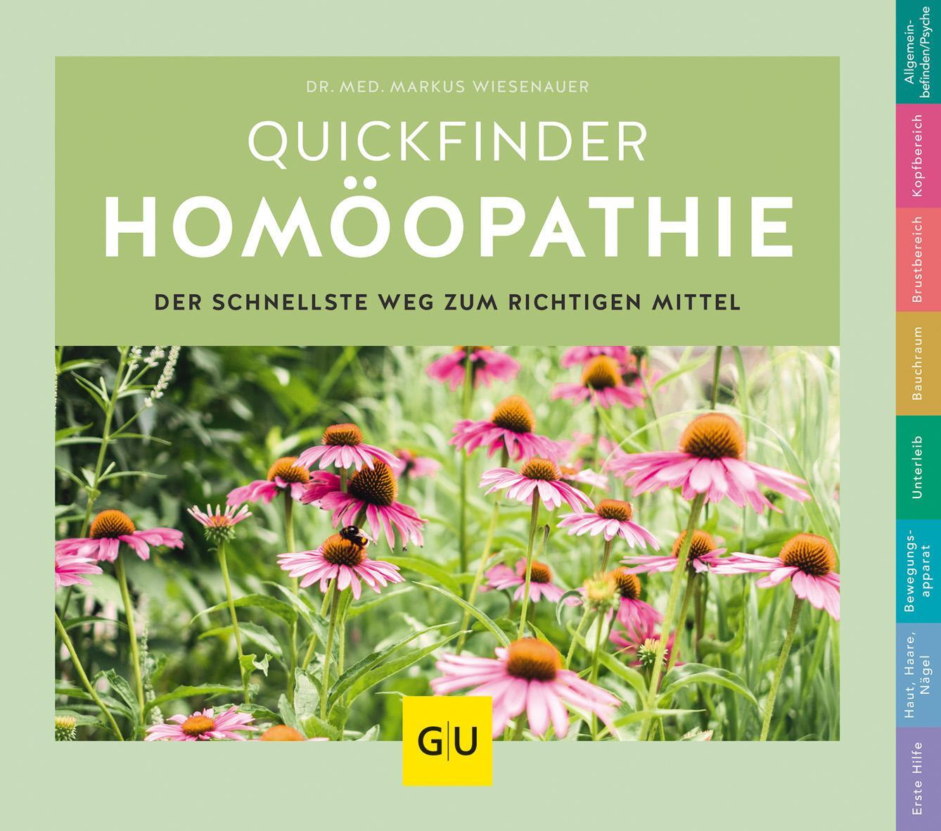 Cover: 9783833865121 | Quickfinder Homöopathie | Markus Wiesenauer | Taschenbuch | 152 S.