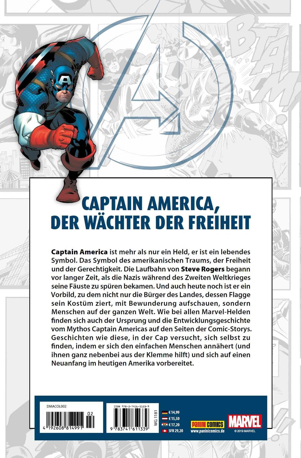 Rückseite: 9783741611339 | Avengers Collection: Captain America | Robbie Thompson (u. a.) | Buch