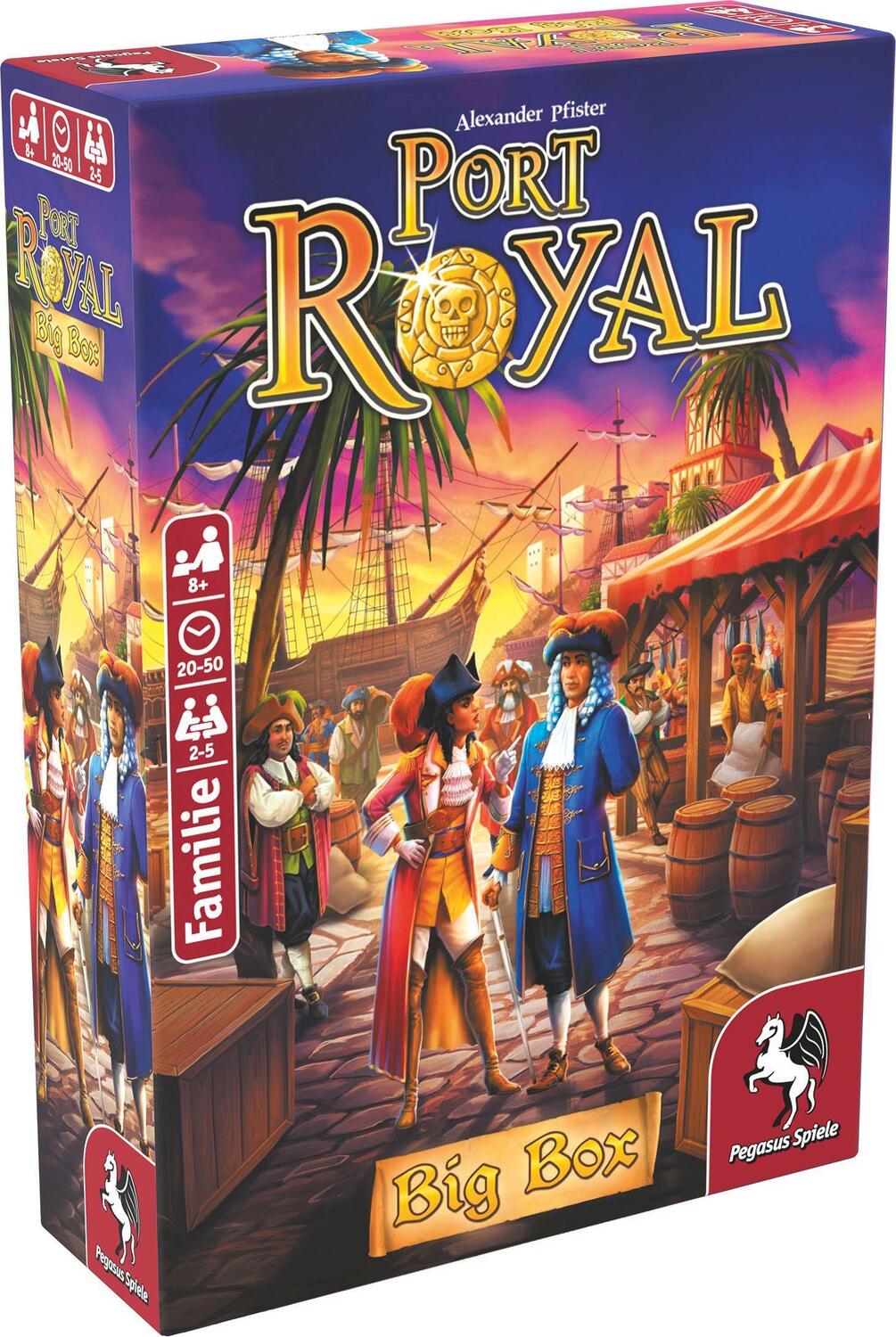 Bild: 4250231728914 | Port Royal Big Box (deutsch) | Spiel | Deutsch | 2021 | Pegasus