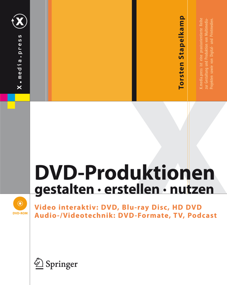 Cover: 9783540331308 | DVD-Produktionen gestalten, erstellen, nutzen, m. DVD-ROM | Stapelkamp