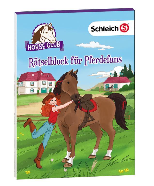 Cover: 9783960805434 | SCHLEICH® Horse Club - Rätselblock für Pferdefans | Taschenbuch | 2021