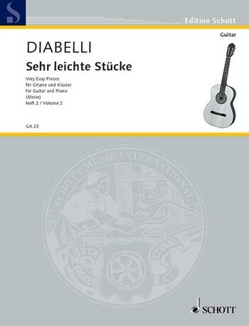 Cover: 9790001094856 | Sehr Leichte Stucke 2 | Anton Diabelli | Buch | Schott Music