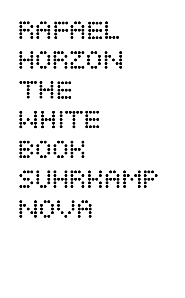 Cover: 9783518471272 | The White Book | Rafael Horzon | Taschenbuch | 201 S. | Englisch