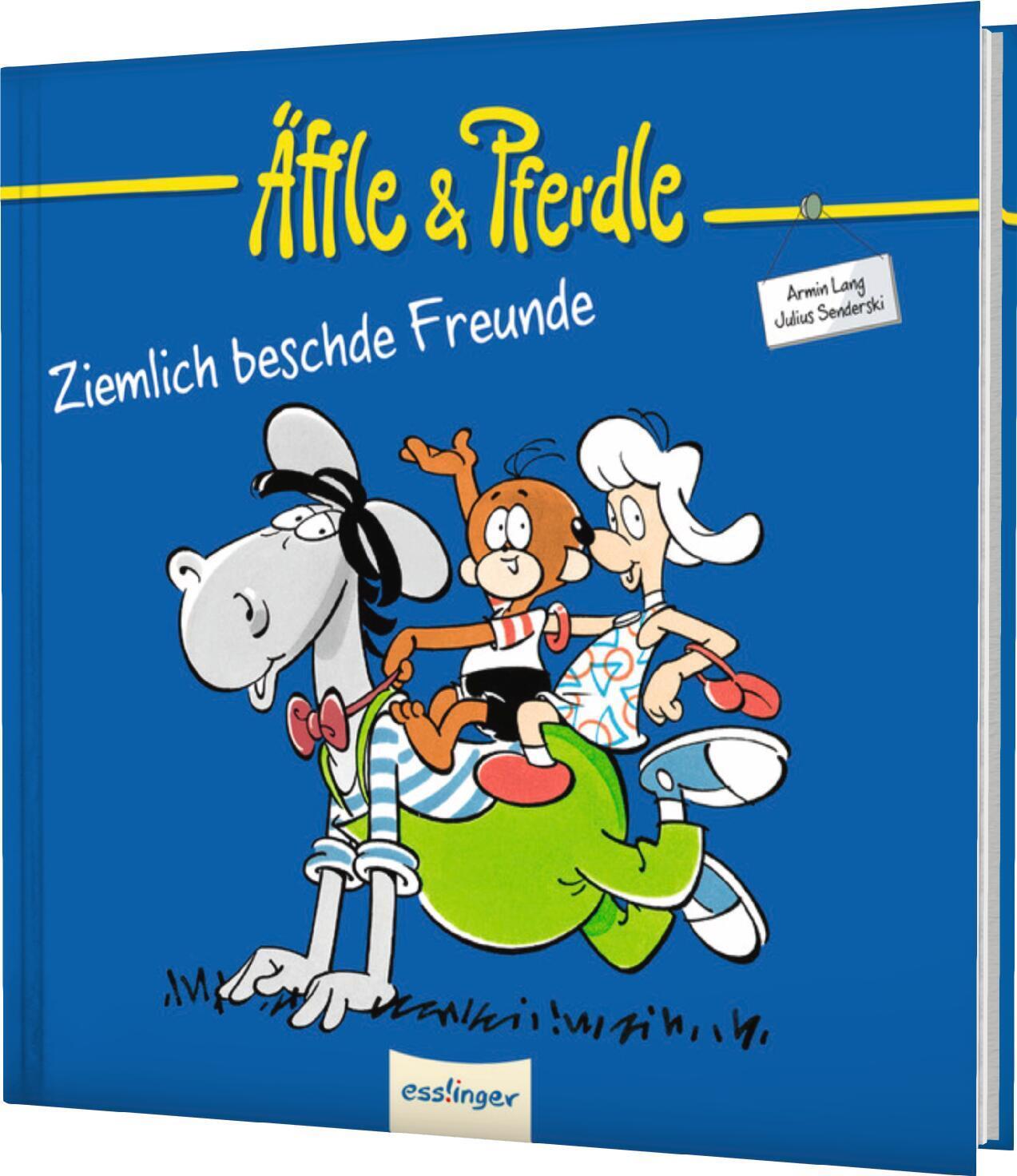 Cover: 9783480239511 | Äffle &amp; Pferdle: Ziemlich beschde Freunde | Schwäbische Kult-Comics