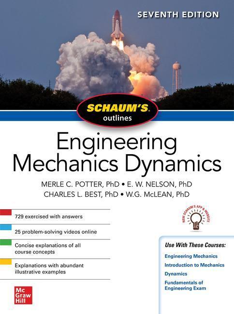 Cover: 9781260462869 | Schaum's Outline of Engineering Mechanics Dynamics, Seventh Edition
