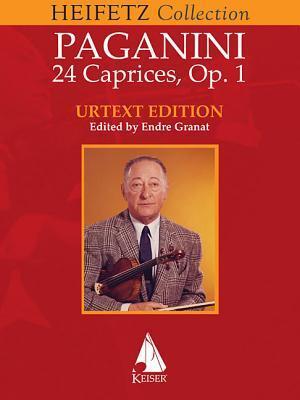 Cover: 9781581065886 | 24 Caprices for Violin Solo: Jascha Heifetz Version | Endre Granat