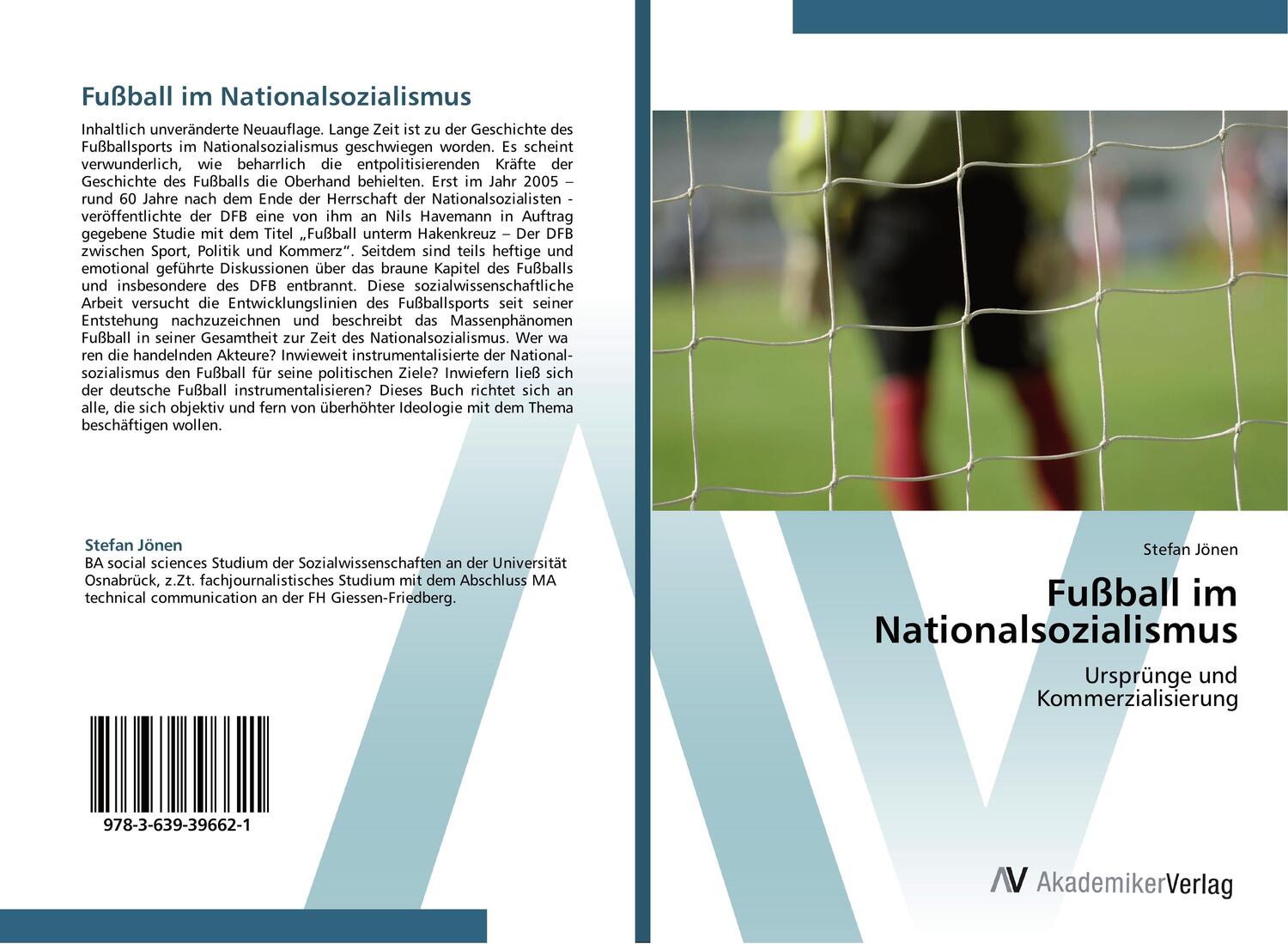 Cover: 9783639396621 | Fußball im Nationalsozialismus | Ursprünge und Kommerzialisierung