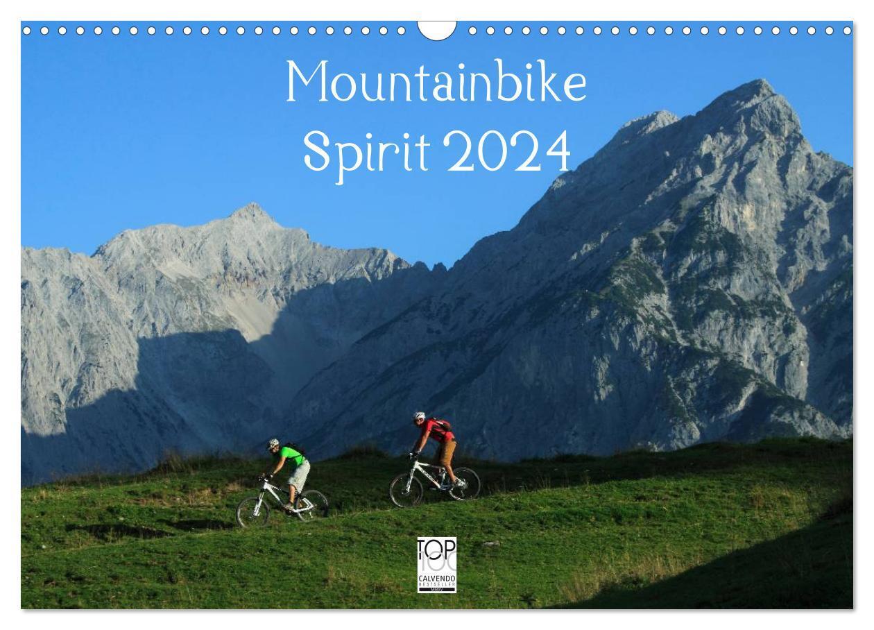 Cover: 9783675480278 | Mountainbike Spirit 2024 (Wandkalender 2024 DIN A3 quer), CALVENDO...