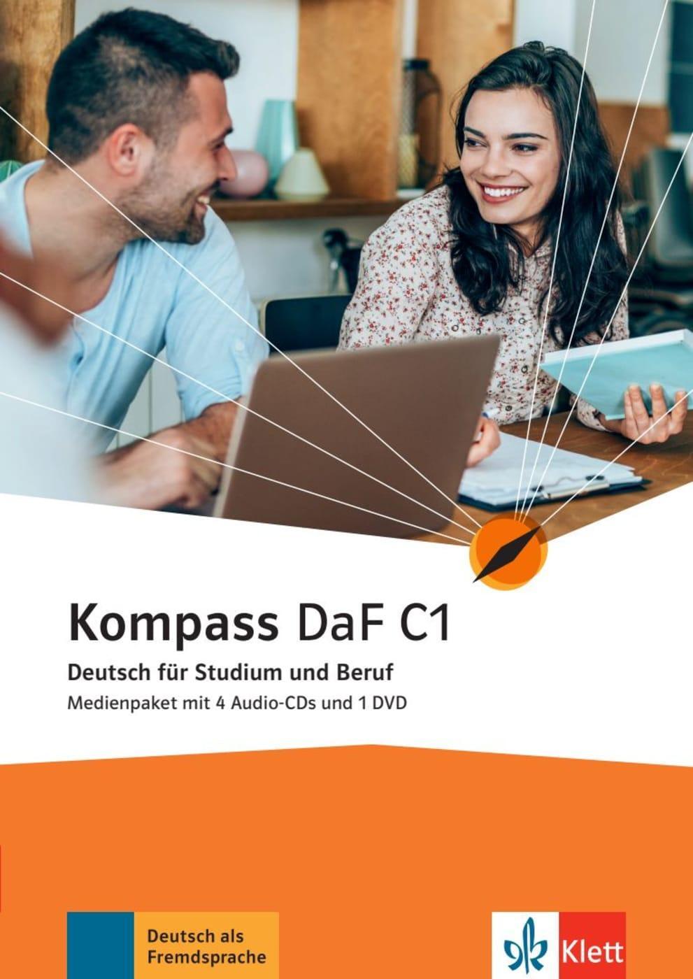 Cover: 9783126700108 | Kompass DaF C1. Medienpaket (4 Audio-CDs + DVD) | Ilse Sander (u. a.)
