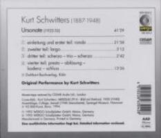 Cover: 4010228630428 | Ursonate | Kurt Schwitters | Audio-CD | 1996 | EAN 4010228630428