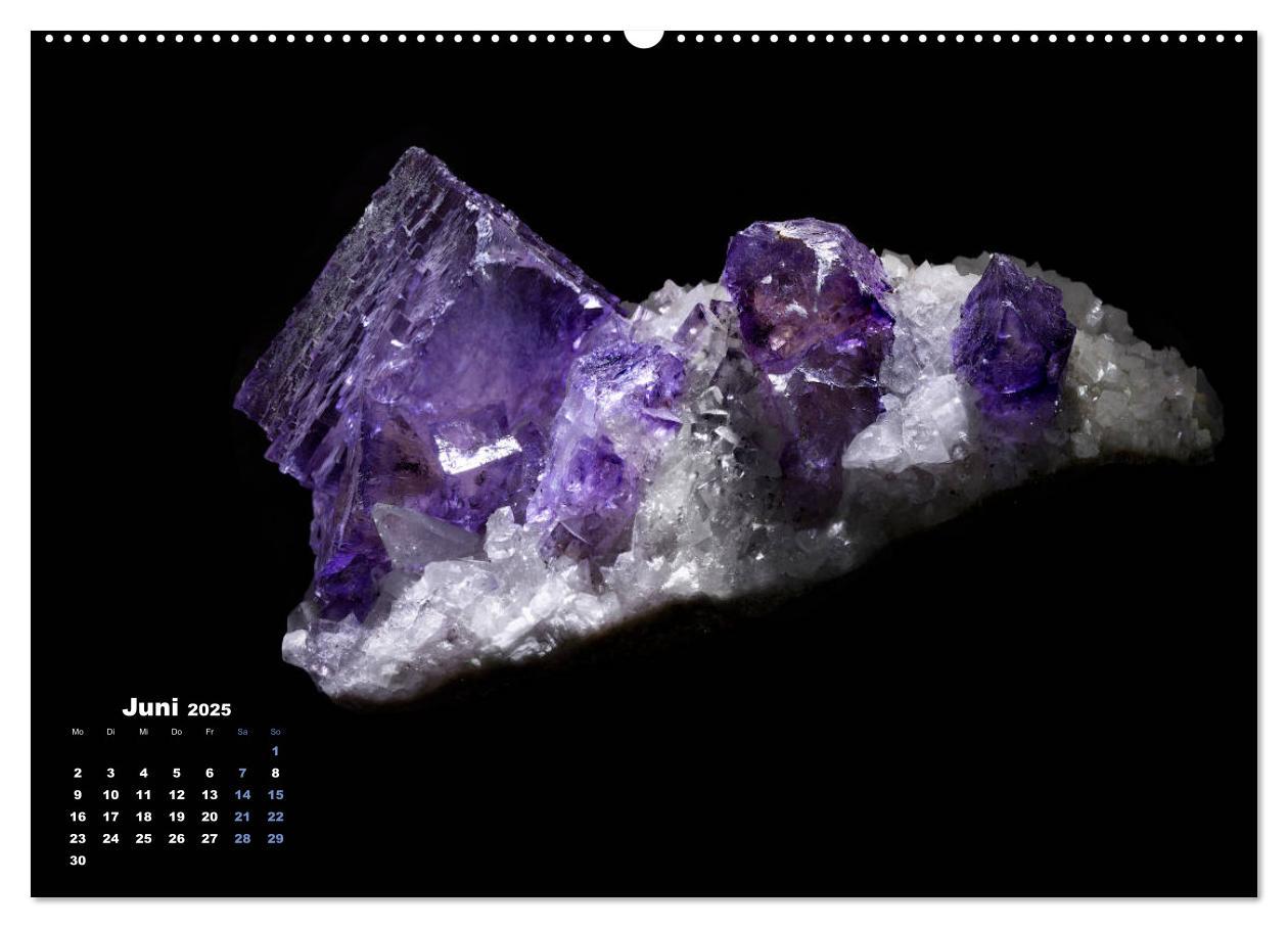 Bild: 9783435393114 | MINERALIEN designed by nature (Wandkalender 2025 DIN A2 quer),...