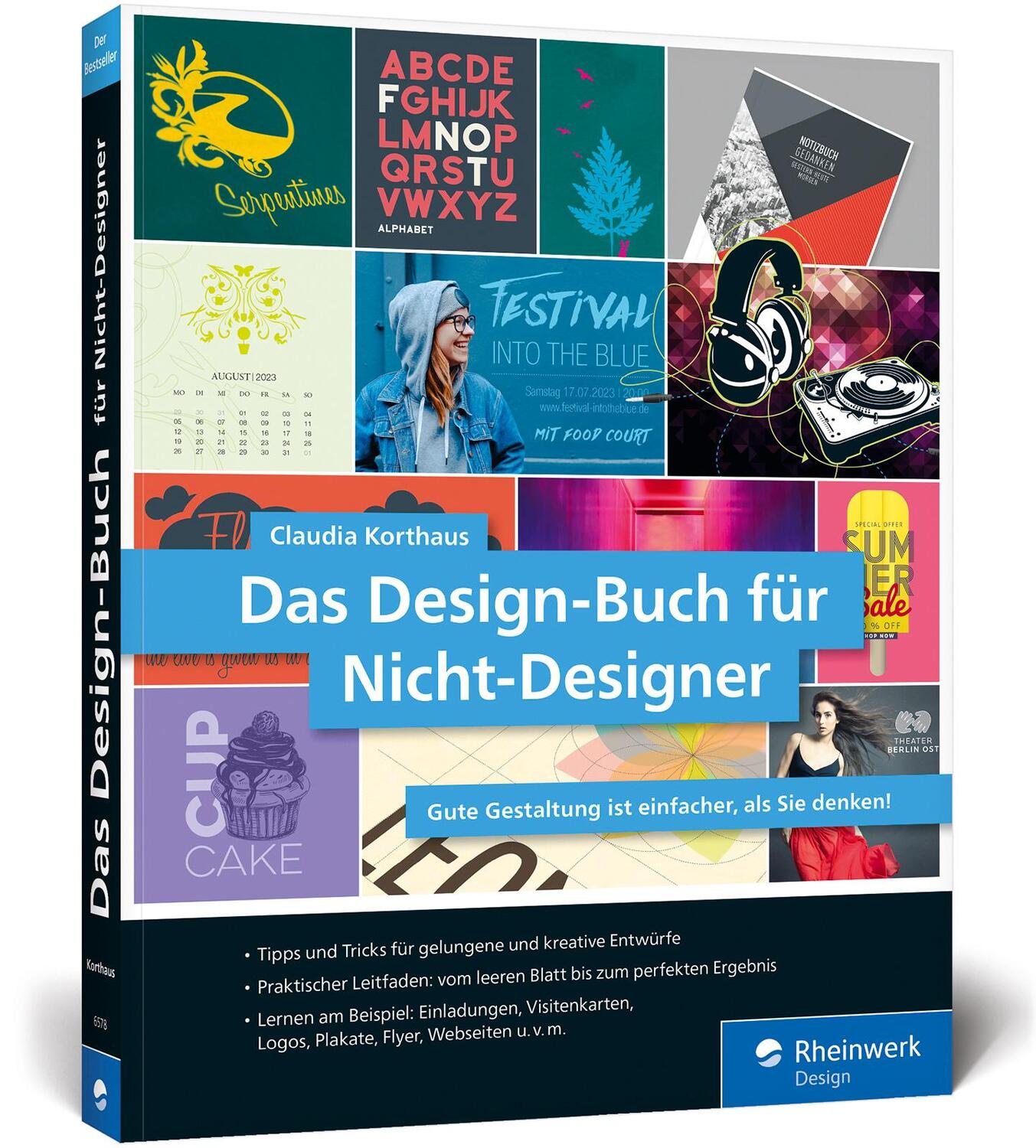 Cover: 9783836265782 | Das Design-Buch für Nicht-Designer | Claudia Korthaus | Taschenbuch