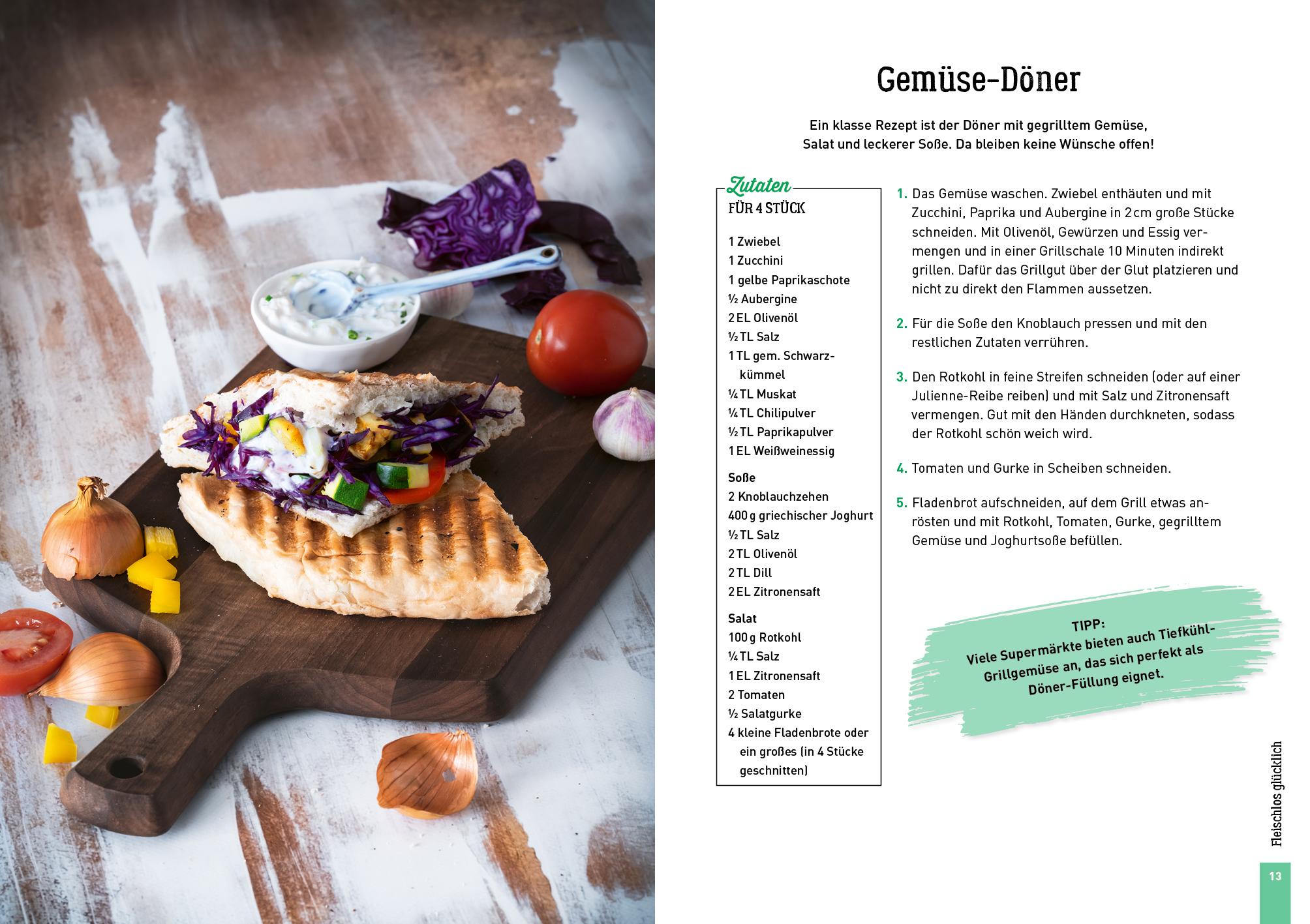 Bild: 9783742317506 | Easy vegetarisch grillen | 70 fantastische und kreative Rezepte | Buch