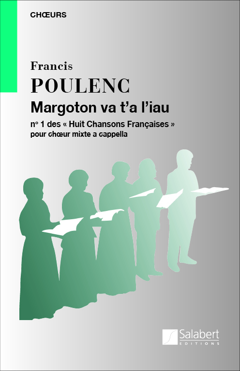 Cover: 9790048001541 | Margoton Va t'a Liau | Francis Poulenc | Chorpartitur | 1985