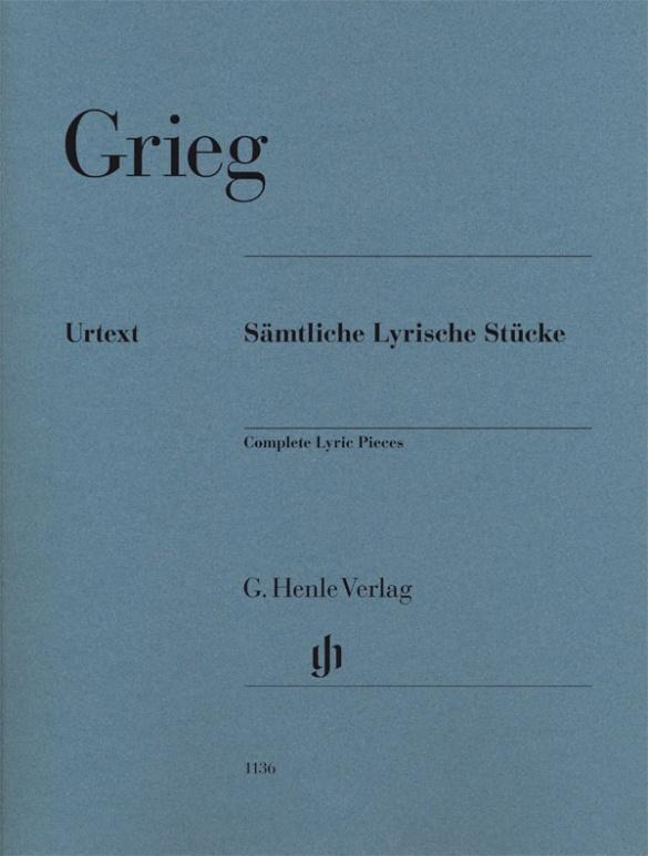 Cover: 9790201811369 | Sämtliche Lyrische Stücke | Instrumentation: Piano solo | Taschenbuch