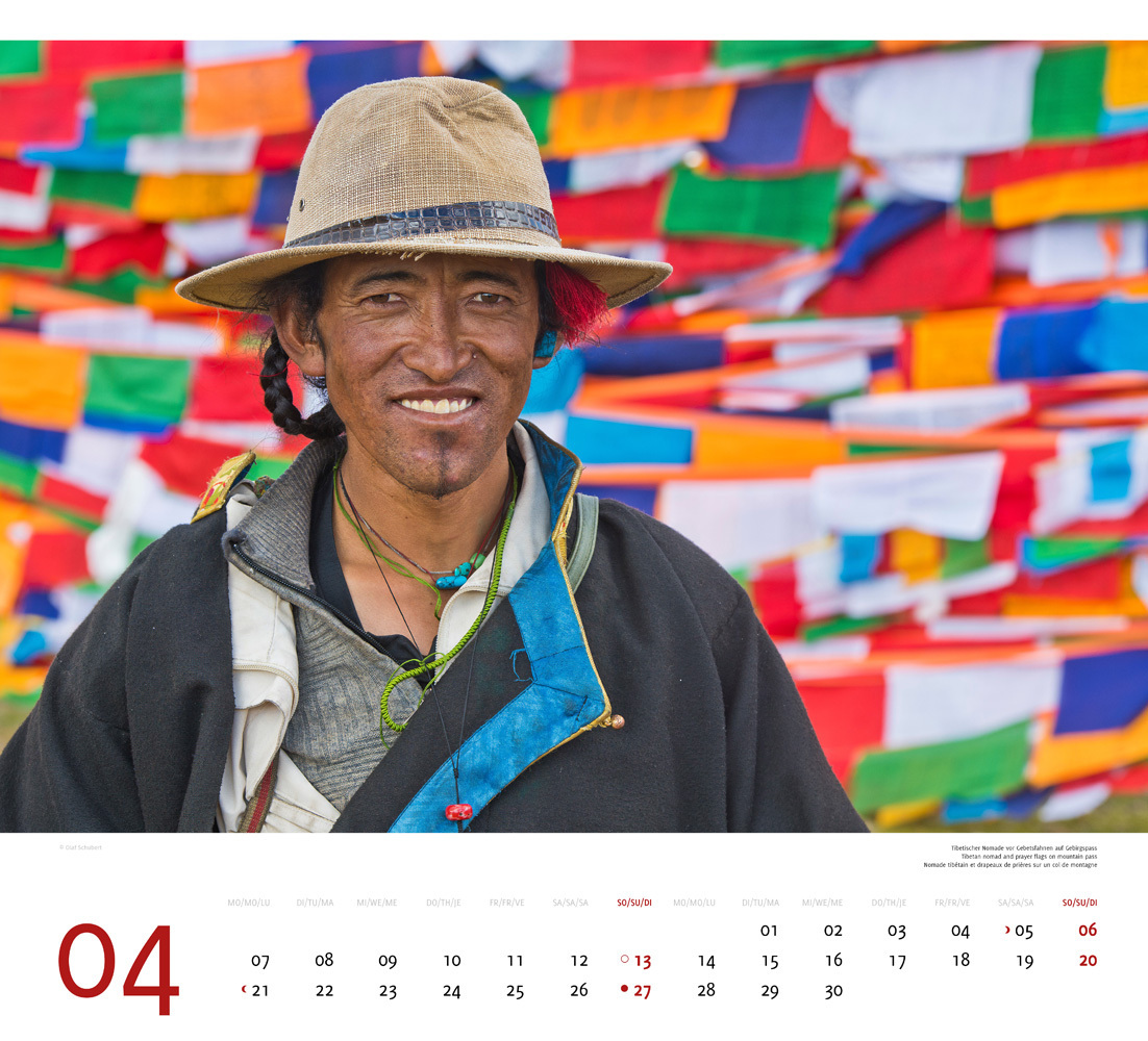 Bild: 9783938916513 | Tibet 2025 | Premium-Wandkalender Großformat 48,5 x 44cm | Schubert