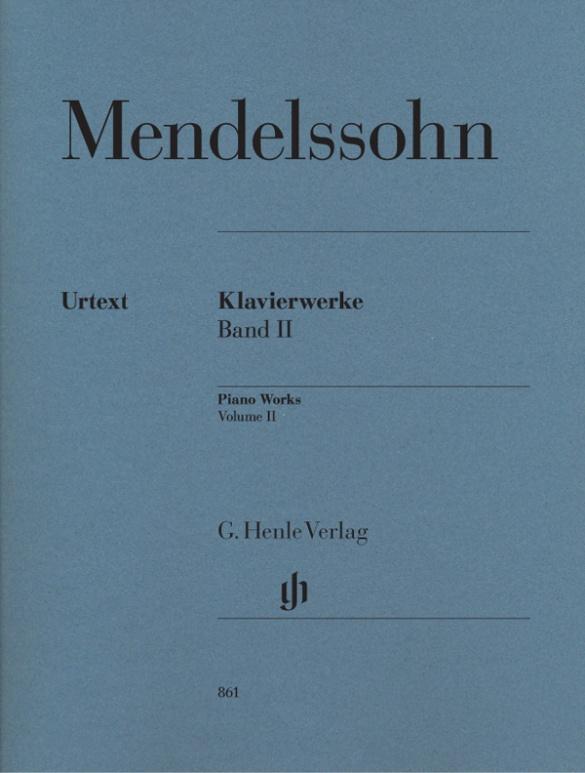 Cover: 9790201808611 | Klavierwerke Band II | Felix Mendelssohn Bartholdy | Taschenbuch