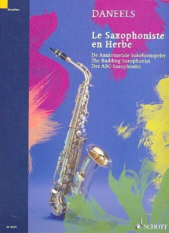 Cover: 9790543502642 | Le Saxophoniste en Herbe | Exercises for the first grade | Daneels