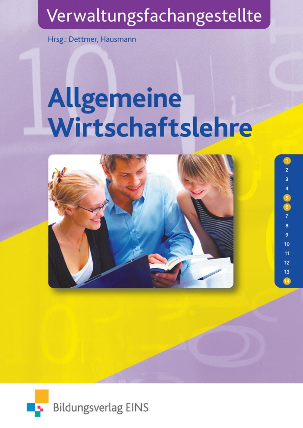 Cover: 9783441040101 | Allgemeine Wirtschaftslehre für Verwaltungsfachangestellte....