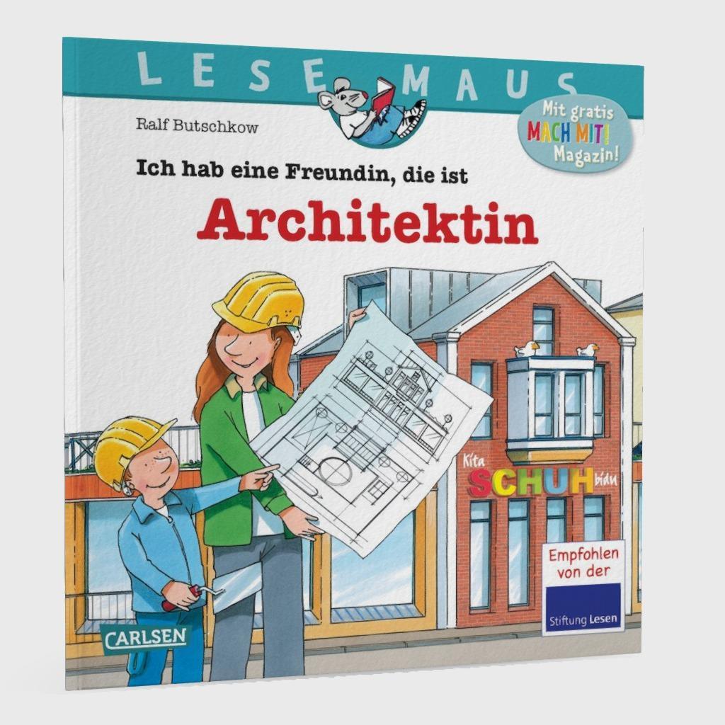 Bild: 9783551080073 | LESEMAUS 7: Ich hab eine Freundin, die ist Architektin | Butschkow