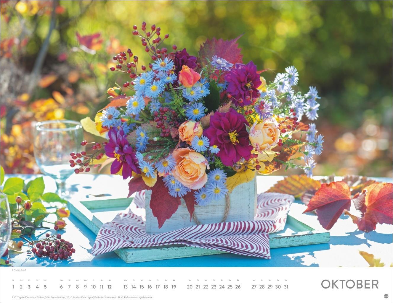 Bild: 9783756405053 | Blumenpracht Posterkalender 2025 | Heye | Kalender | Spiralbindung