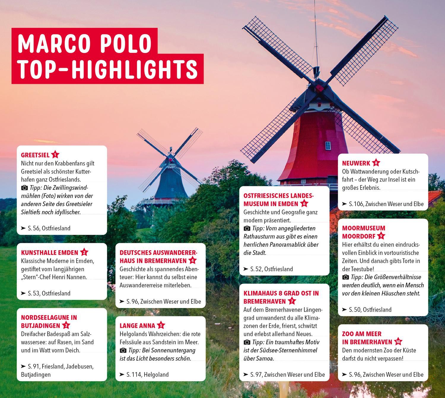 Bild: 9783829726023 | MARCO POLO Reiseführer Ostfriesland, Nordseeküste Niedersachsen,...