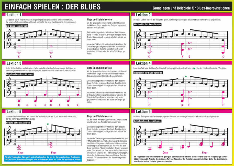 Bild: 9783864483004 | Einfach Spielen: Der Blues, Infotafel | Michael Schulze | Stück | 2015