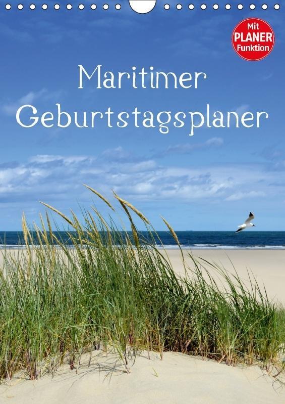 Cover: 9783664816606 | Maritimer Geburtstagsplaner (Wandkalender immerwährend DIN A4 hoch)