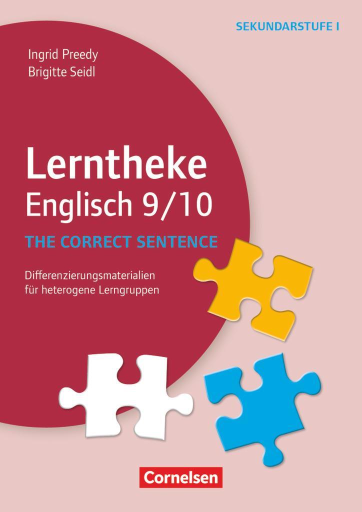 Cover: 9783589150366 | Lerntheke - Englisch:The correct sentence: 9/10 | Brigitte Seidl
