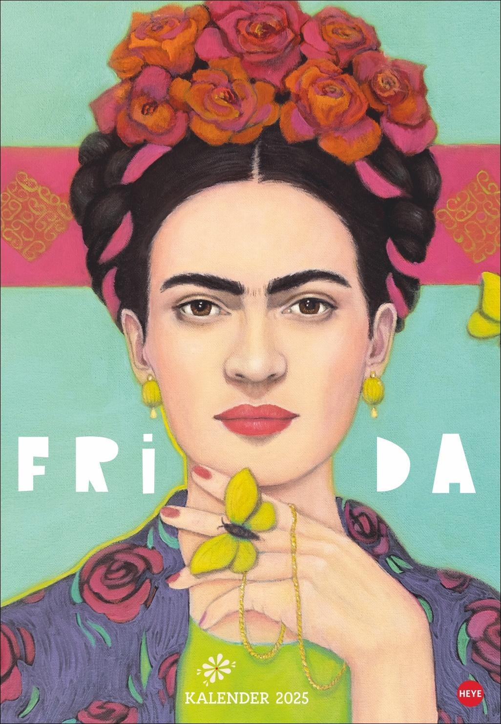 Cover: 9783756404940 | Frida Posterkalender 2025 | Heye | Kalender | Spiralbindung | 14 S.