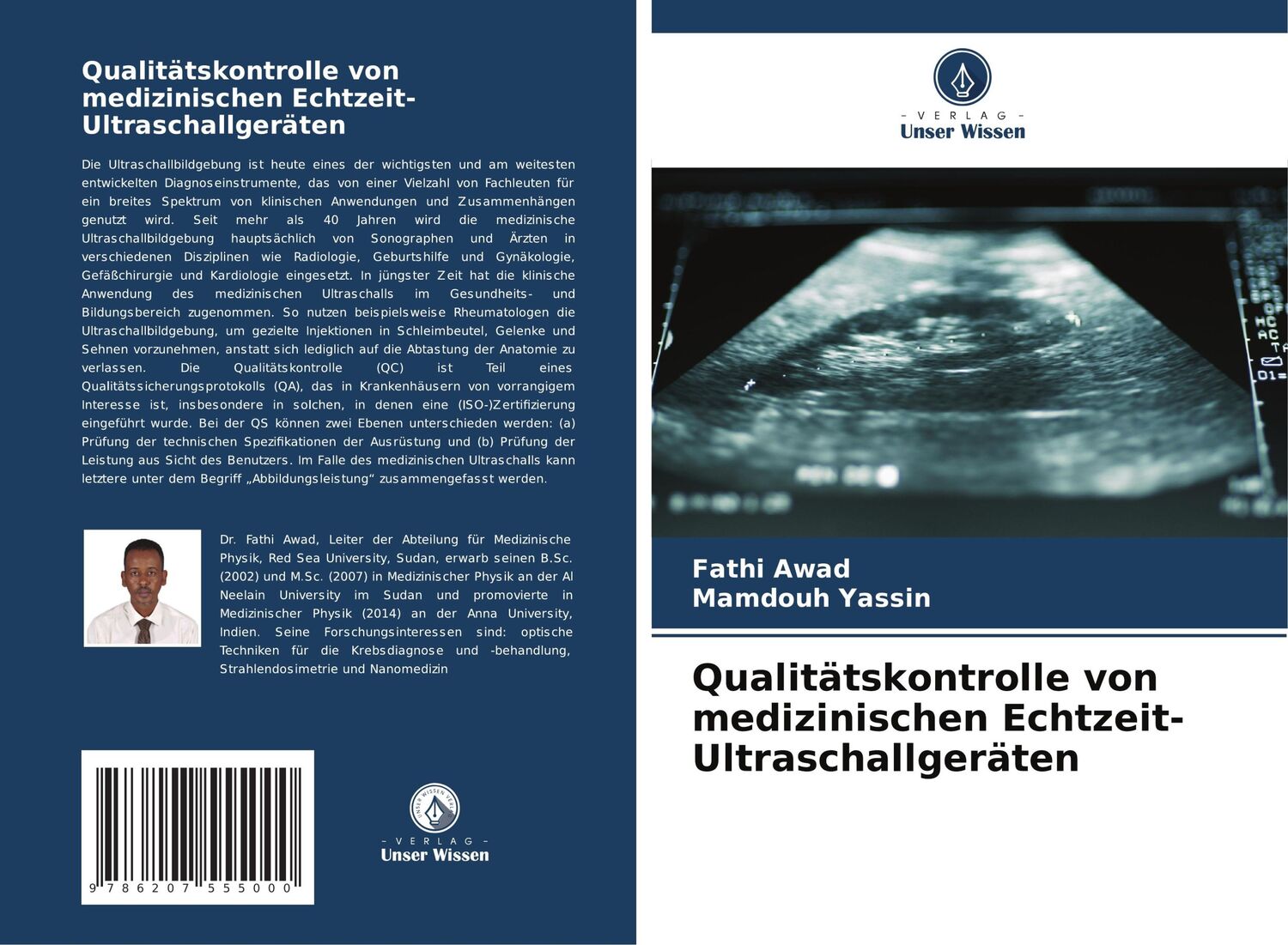 Cover: 9786207555000 | Qualitätskontrolle von medizinischen Echtzeit-Ultraschallgeräten