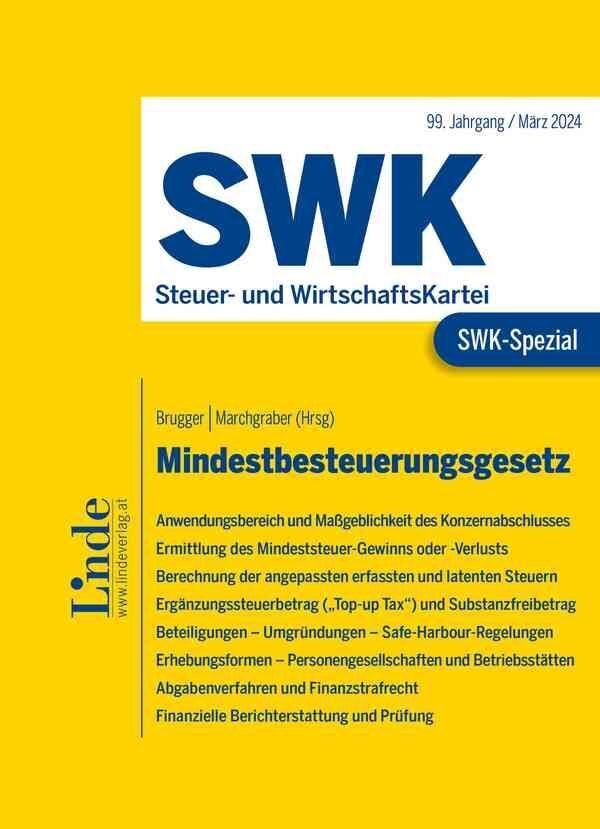 Cover: 9783707349993 | SWK-Spezial Mindestbesteuerung | Florian Brugger (u. a.) | Taschenbuch