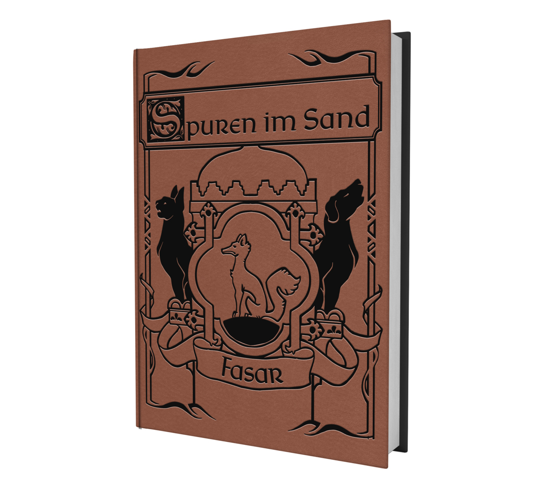Cover: 9783963316531 | Die Schwarze Katze - Spuren im Sand (Heldenbrevier - Fasar) | Möbis